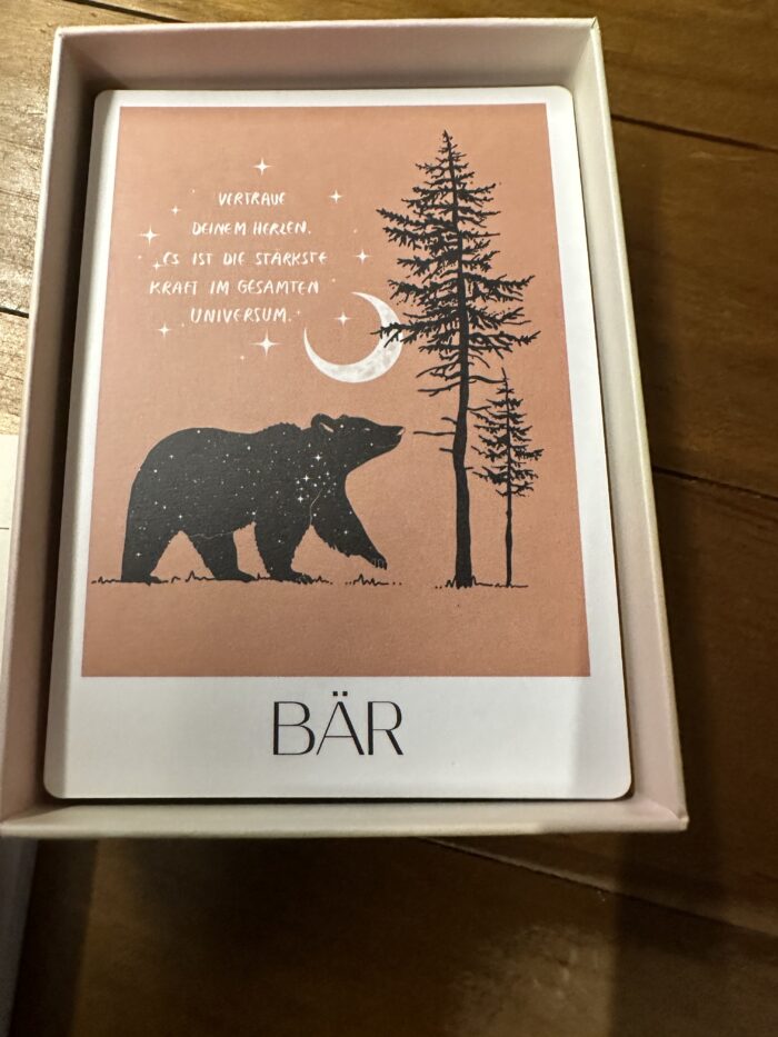 Kartenset Bär