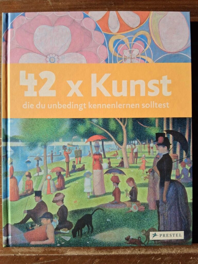42 x Kunst Rezi auf dunkelrot.de