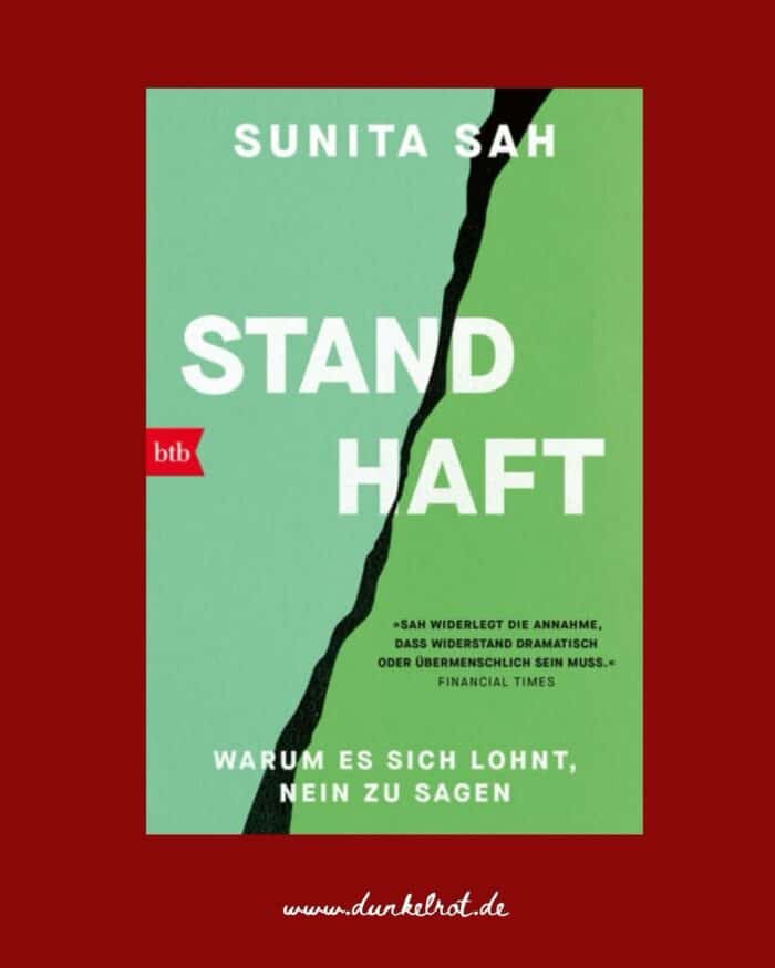 Standhaft von Sunita Sah – Buchcover