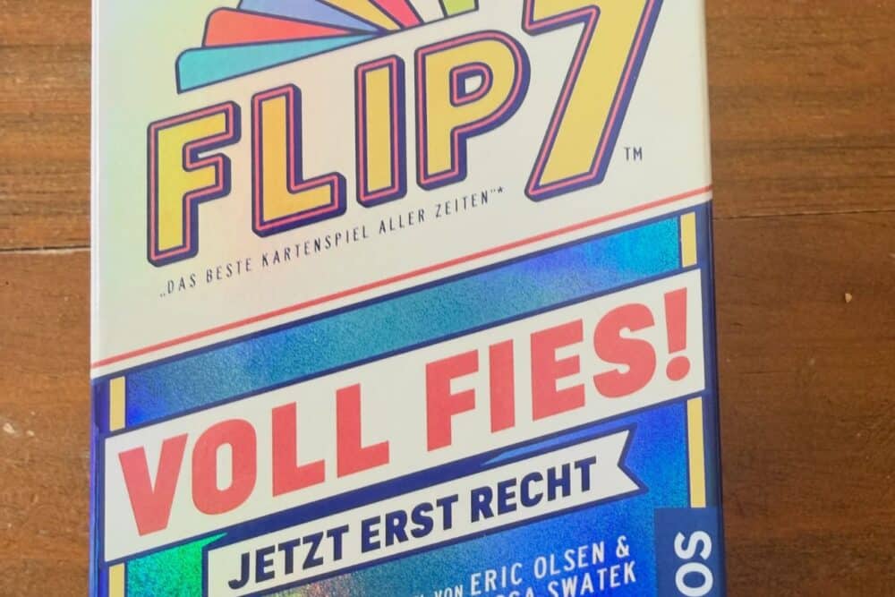 Flip 7 Voll fies Rezension: Kartenspiel Flip 7 – Voll fies! Jetzt erst recht von KOSMOS