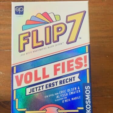 Flip 7 Voll fies Rezension: Kartenspiel Flip 7 – Voll fies! Jetzt erst recht von KOSMOS