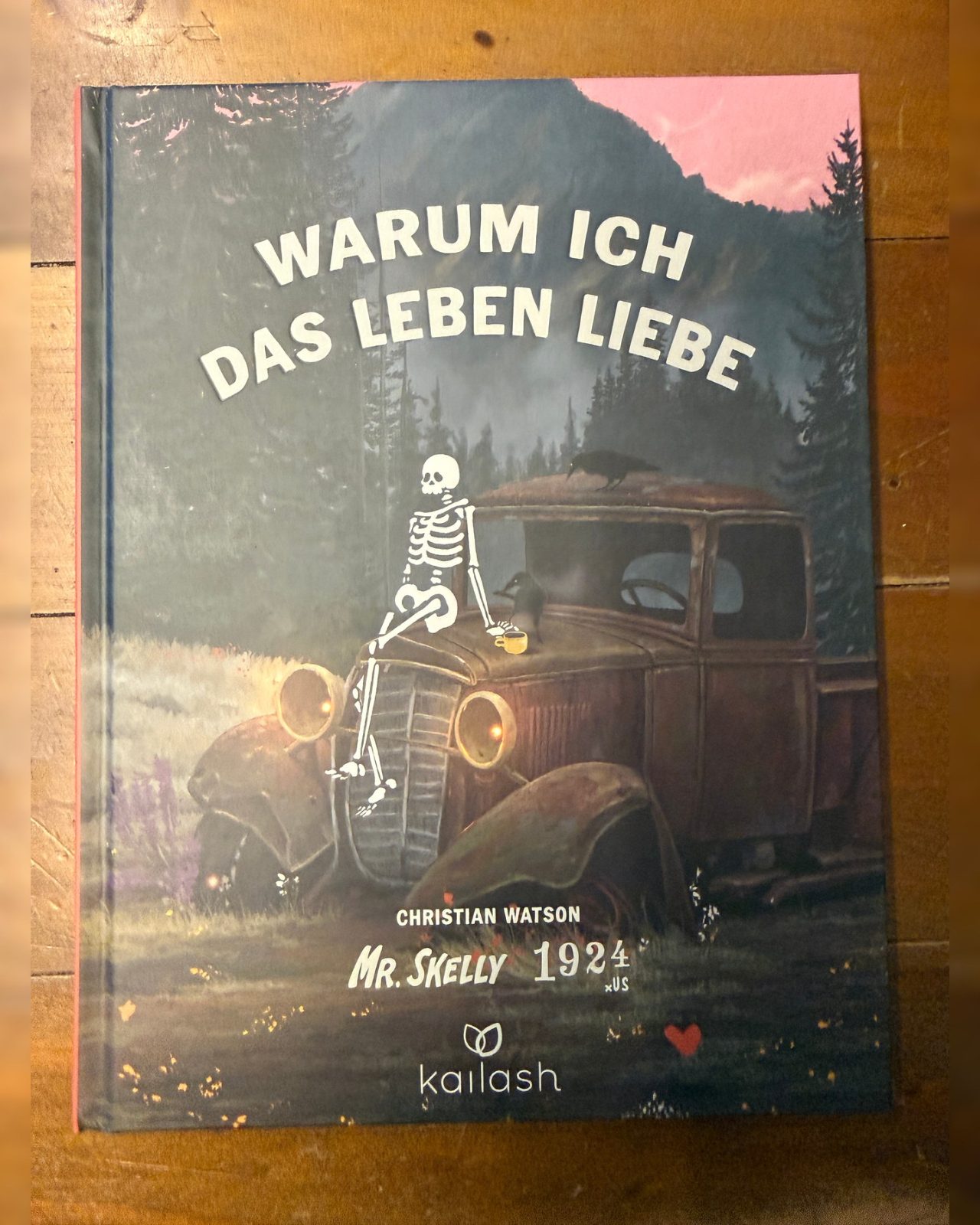 Warum ich das Leben liebe Rezension: Cover des Buchs von Christian Watson