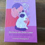 Verpackung von „Die Katze des Dalai Lama Weisheitsorakel" von David Michie mit Cover-Illustration