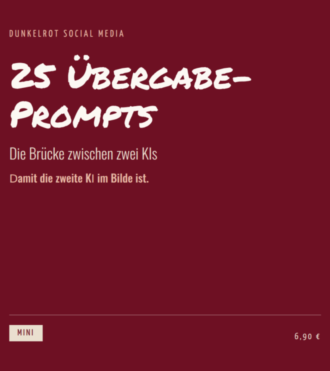 25 Übergabe-Prompts