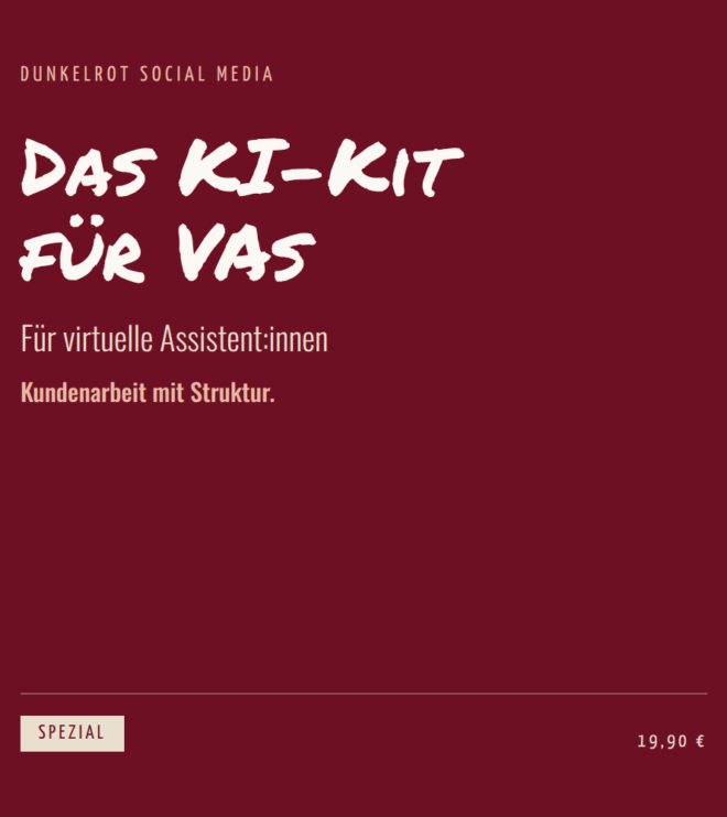 Das KI-Kit für virtuelle Assistent:innen