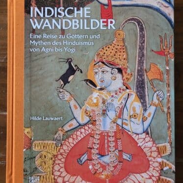 Indische Wandbilder Rezension: Cover des Bildbands von Hilde Lauwaert